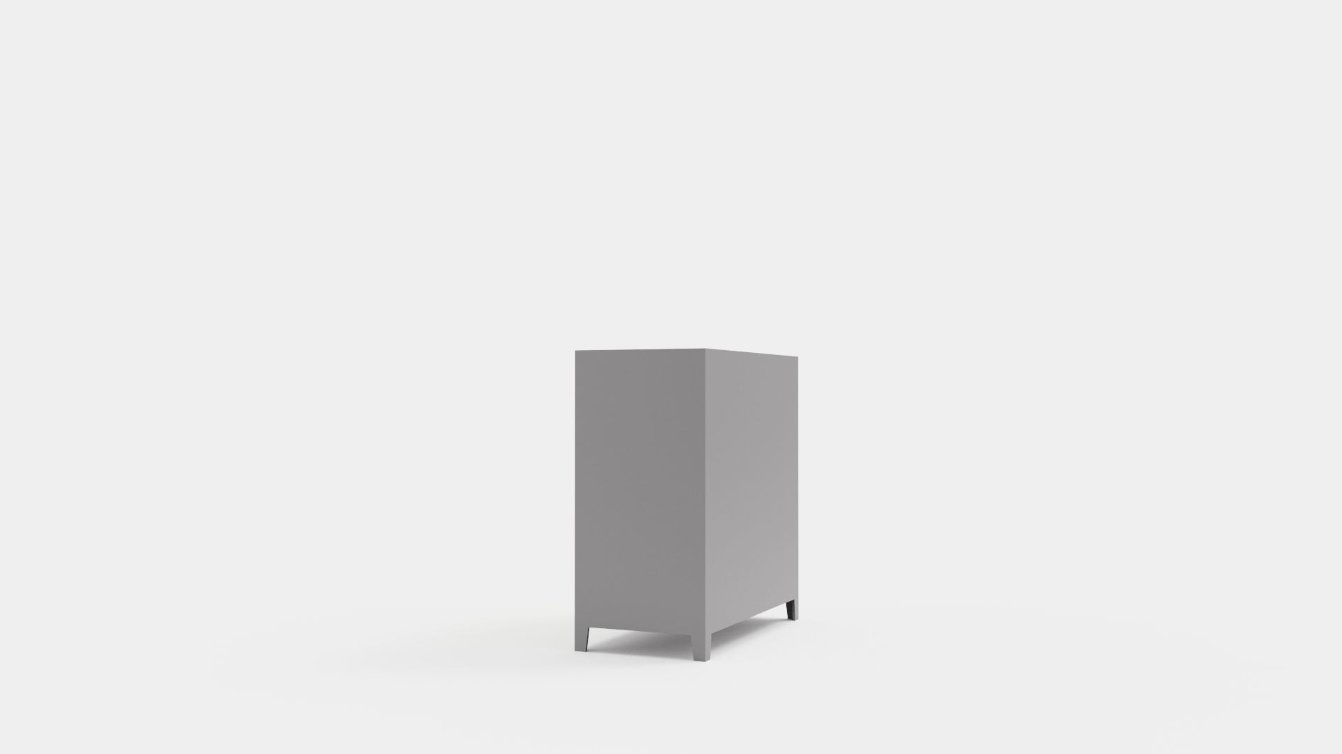 METAL CABINET-5 TYPES-GRAY AND GREEN 3D Model Collection_19
