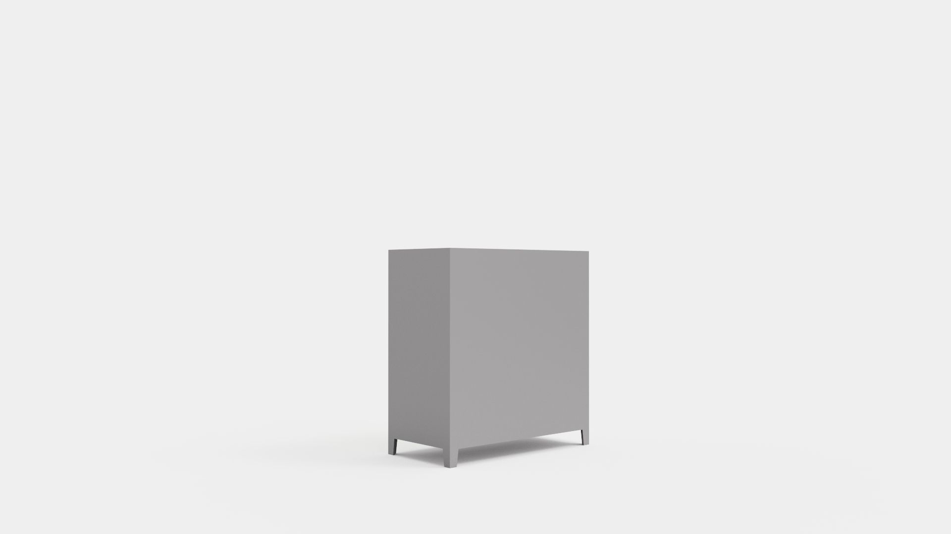 METAL CABINET-5 TYPES-GRAY AND GREEN 3D Model Collection_23