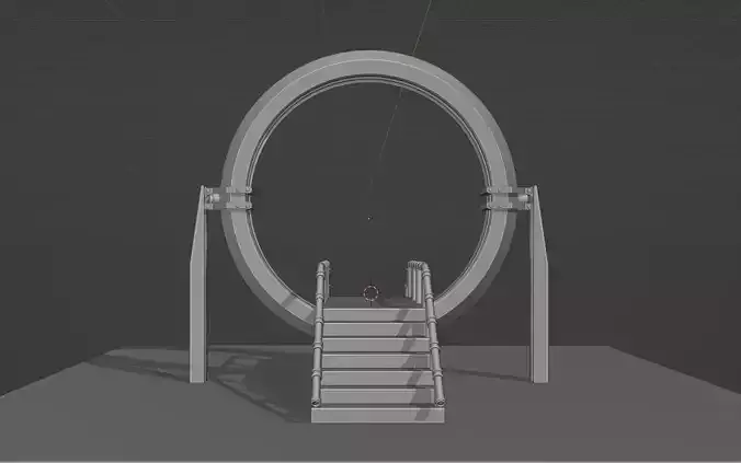 SCI-FI Portal NOT TEXTURED