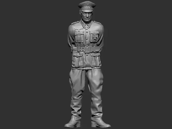 German Officer 1 3D print model