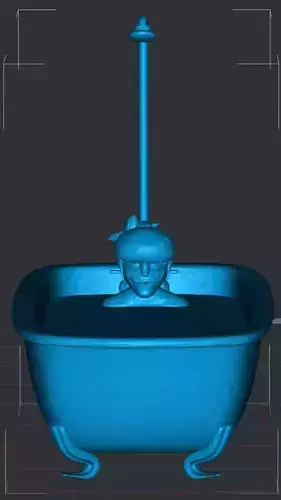 Murdoc in THE BATH 3D print model