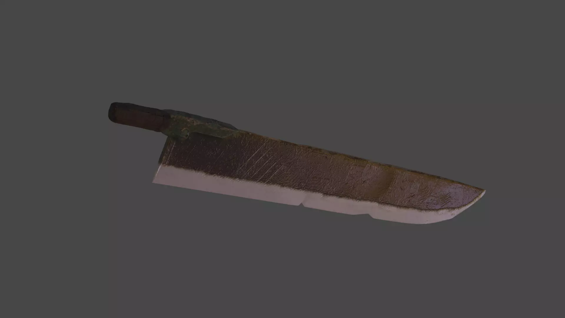 silent hill sword Low-poly 3D model_0