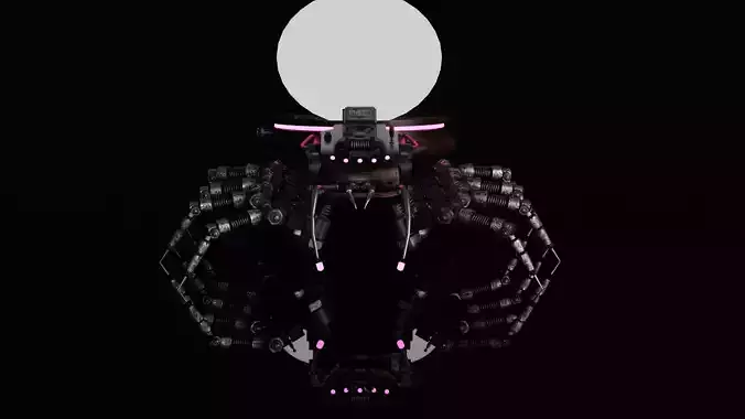 Sci-Fi Steampunk Tarantula