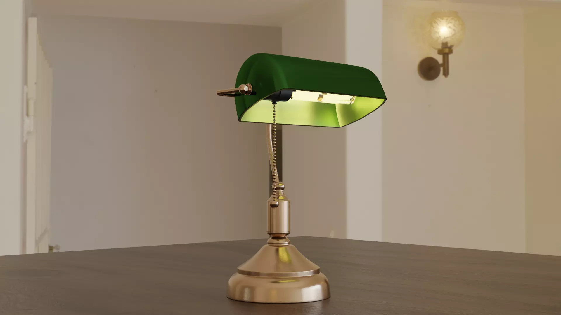 Table Lamp Bakelite 3D model