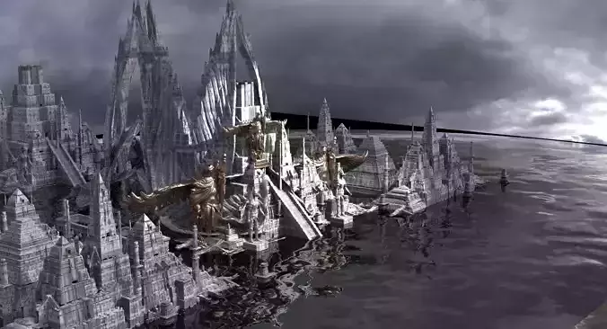 Golden Pyramid City of Ascension Kit bash