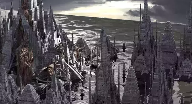 Egyptian City of Afterlife Kit bash