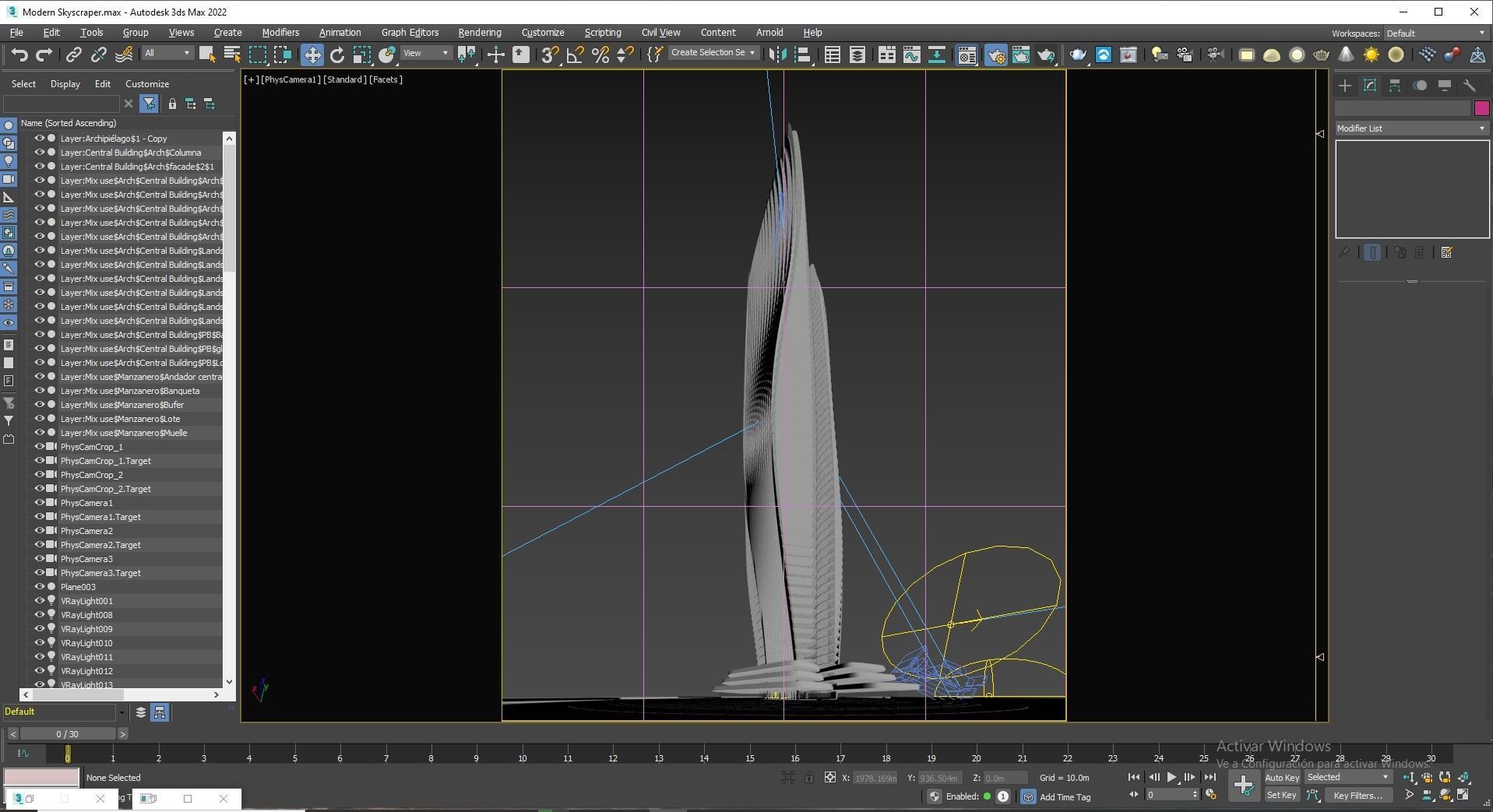 Aesthetic Skyscraper 3D model_18