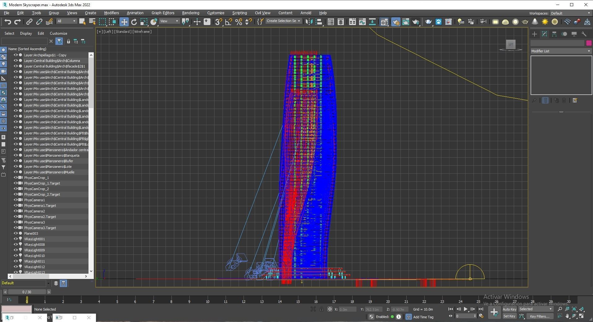 Aesthetic Skyscraper 3D model_28