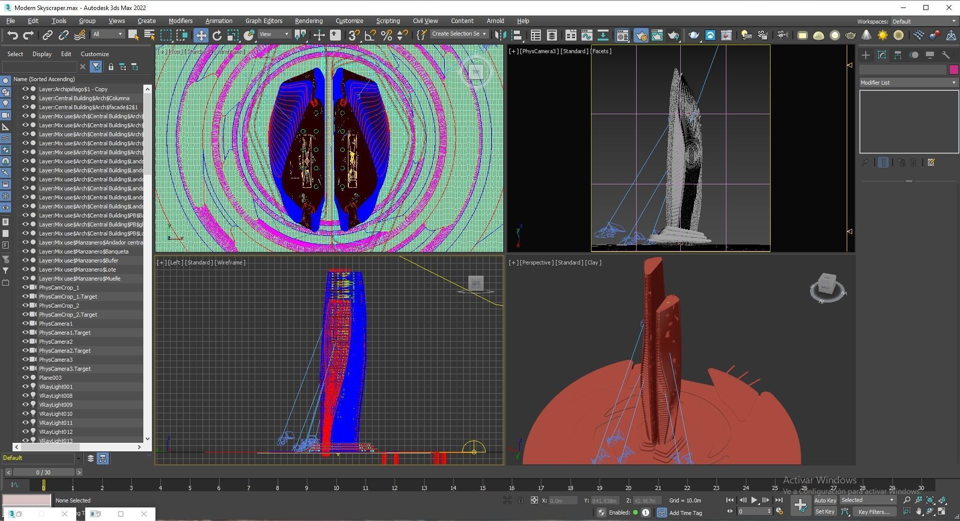 Aesthetic Skyscraper 3D model_26