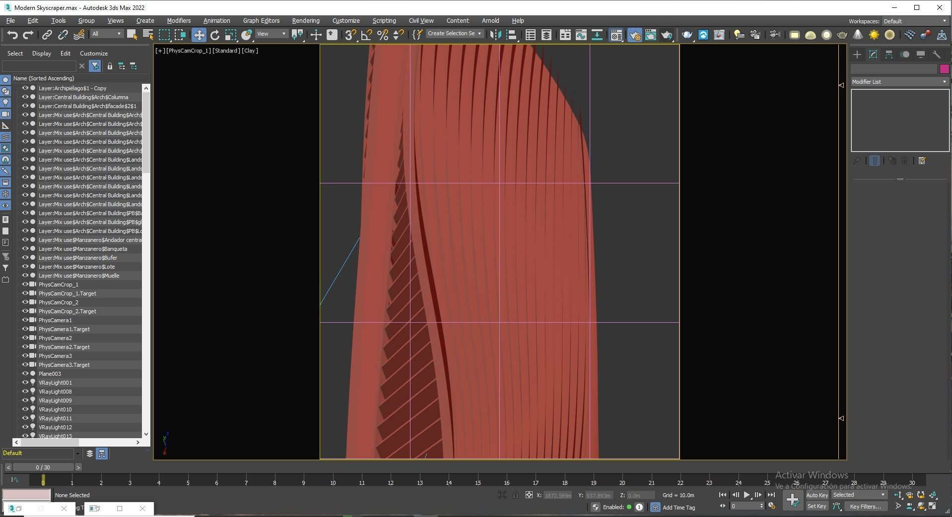 Aesthetic Skyscraper 3D model_19