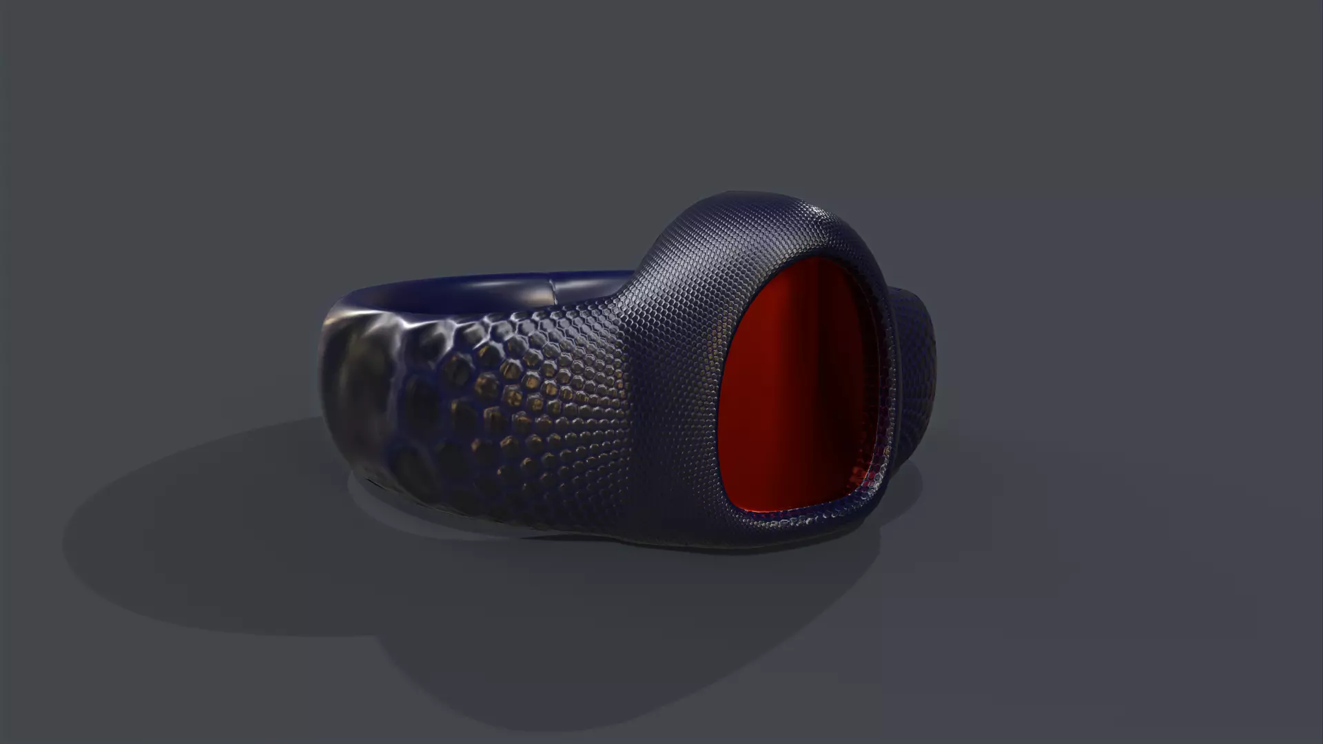 Ring 01 Low-poly 3D model_0