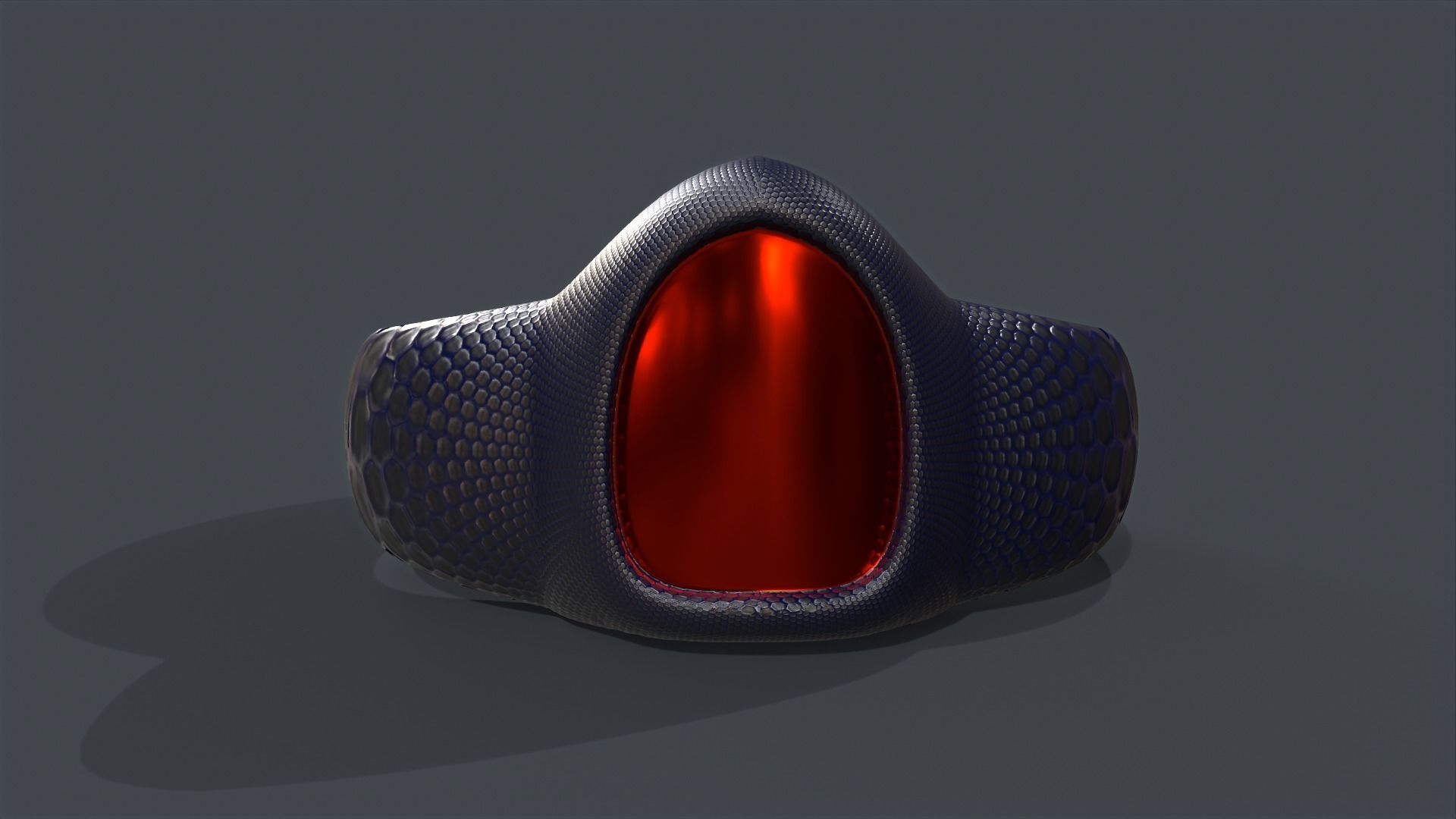 Ring 01 Low-poly 3D model_21