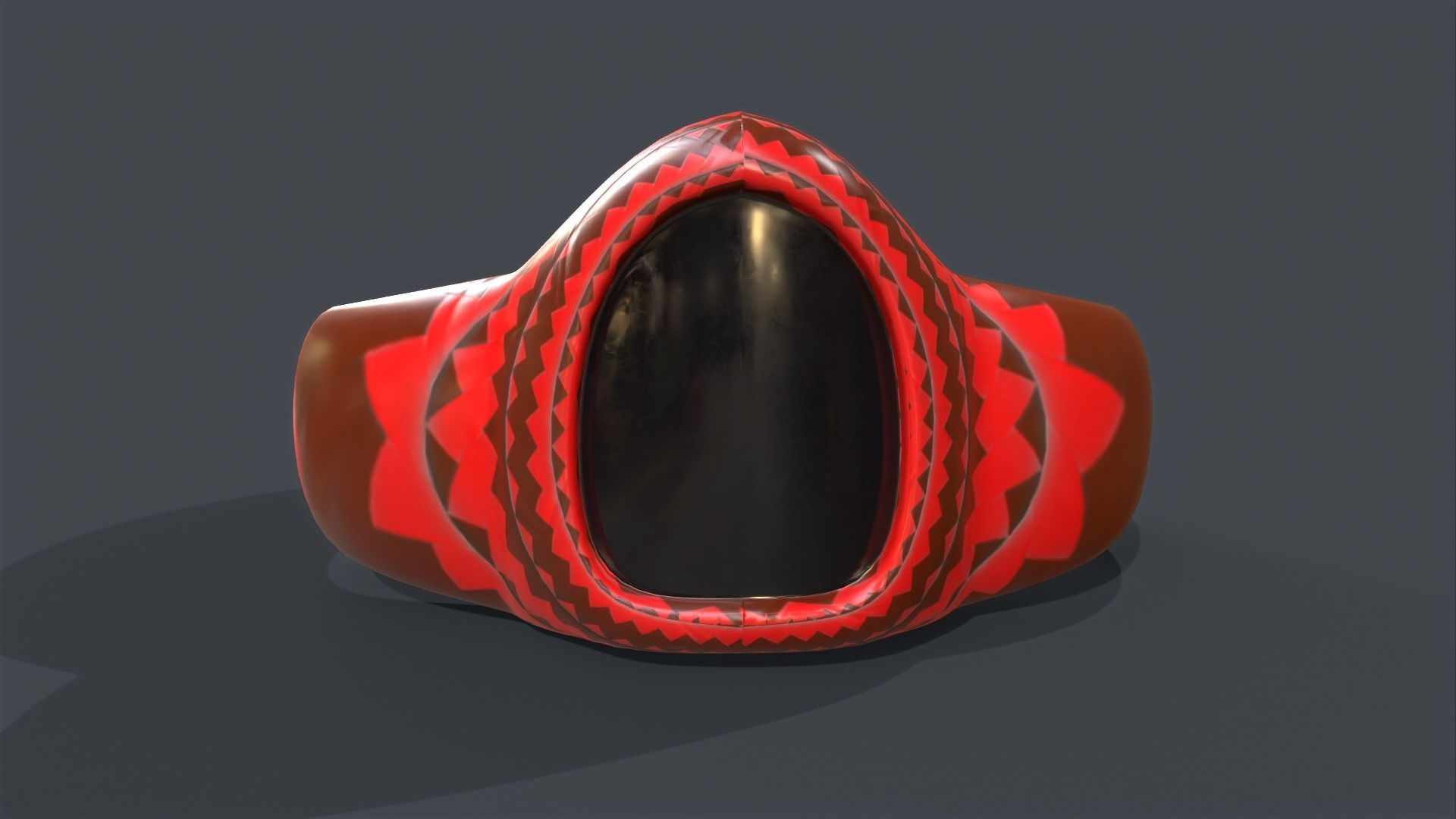 Ring 01 Low-poly 3D model_17