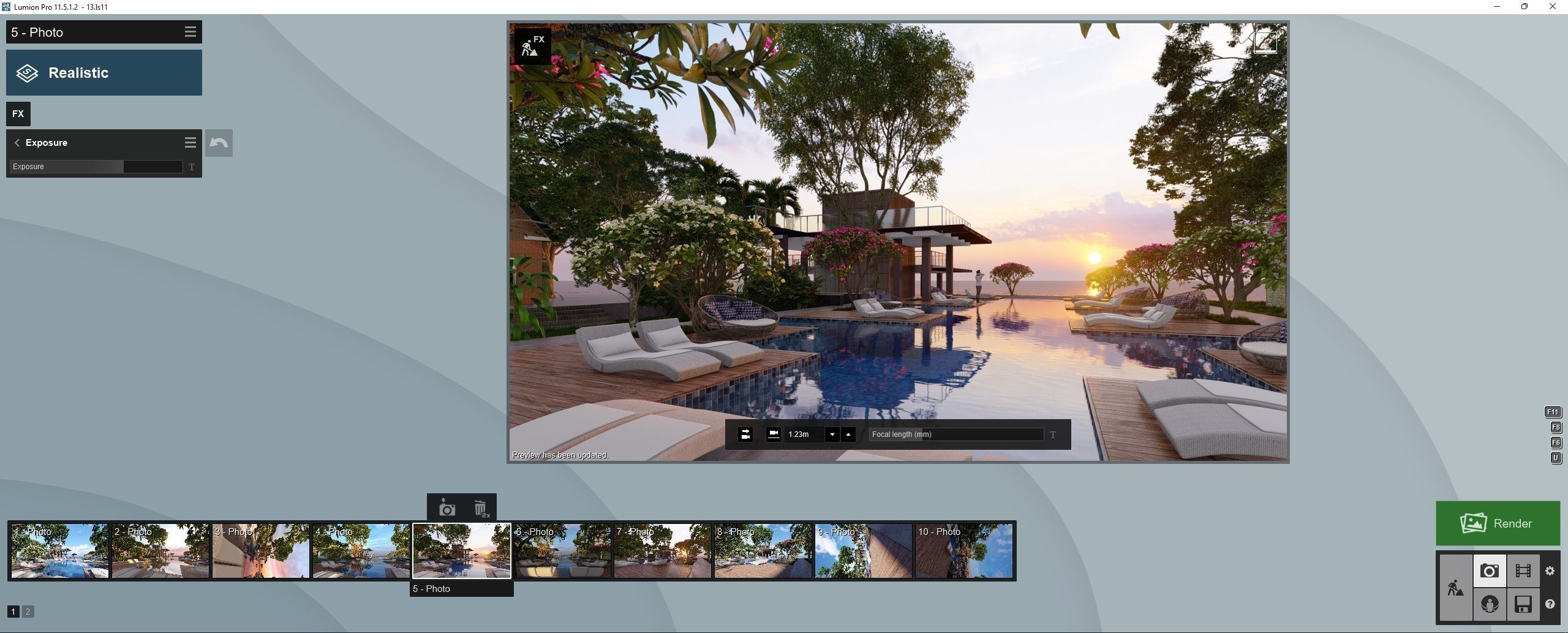 SCENE LUMION 11 5 AND ABOVE BEACH BY YOGA4ARCH 3D model_29
