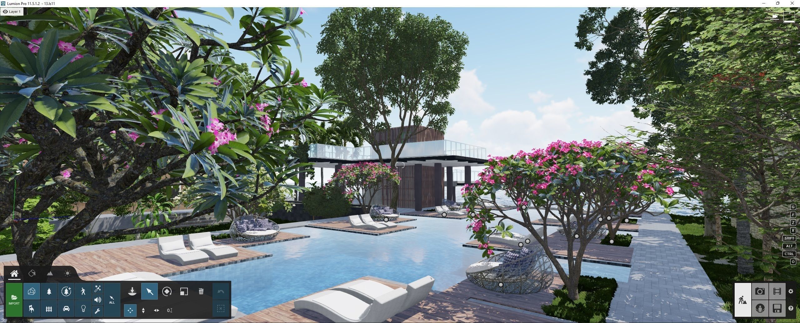 SCENE LUMION 11 5 AND ABOVE BEACH BY YOGA4ARCH 3D model_21