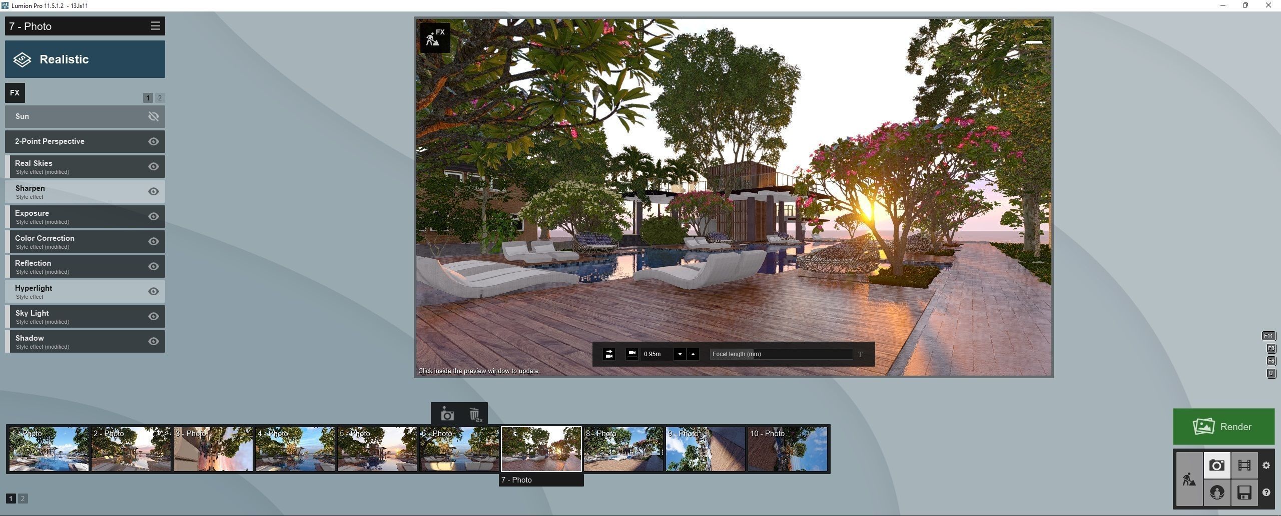 SCENE LUMION 11 5 AND ABOVE BEACH BY YOGA4ARCH 3D model_10