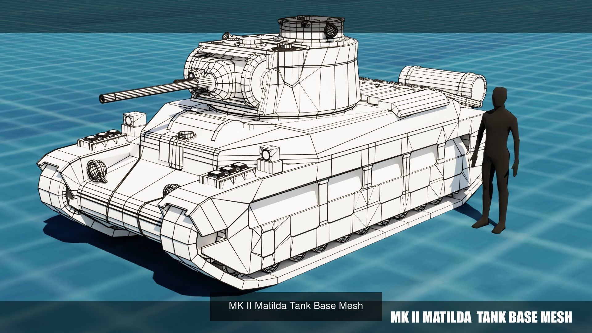 20 TANKS BASE MESHES VOL 1 3D Model Collection_4