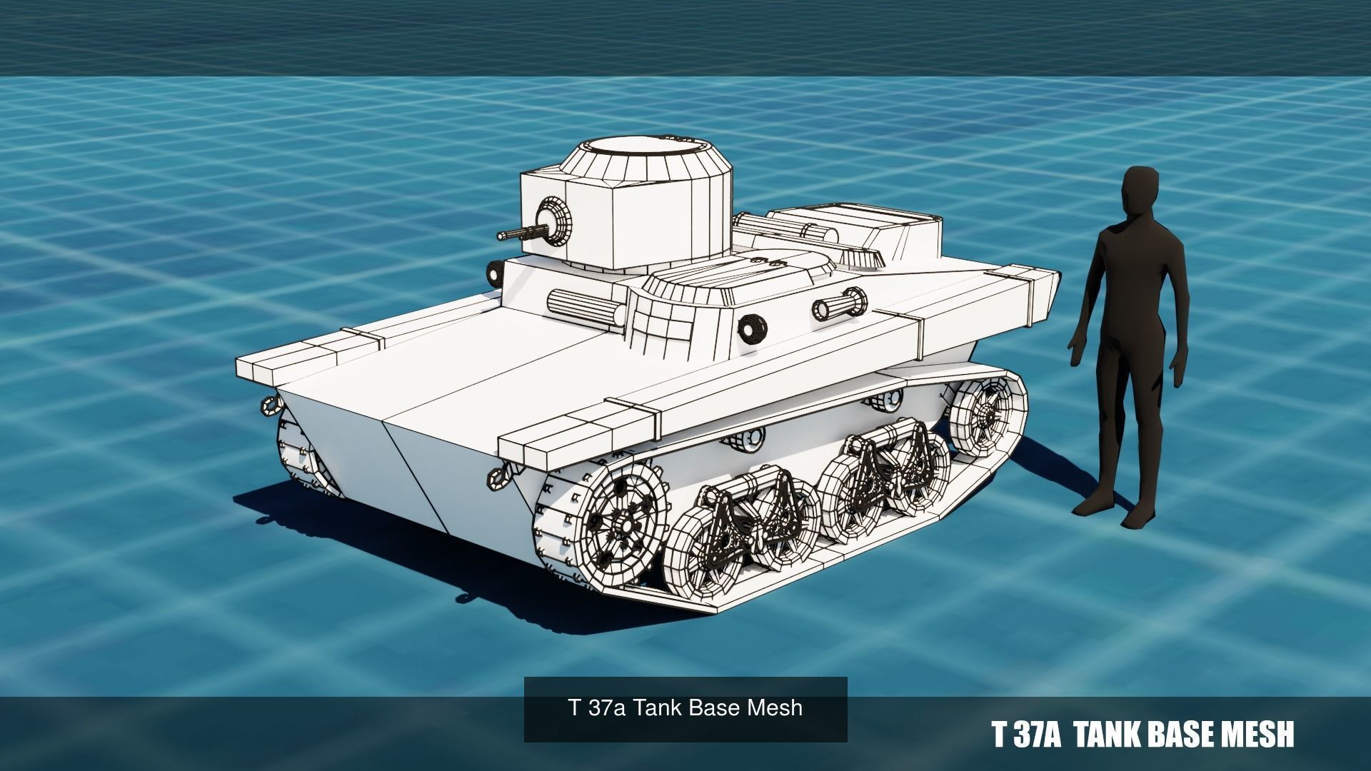 20 TANKS BASE MESHES VOL 1 3D Model Collection_6