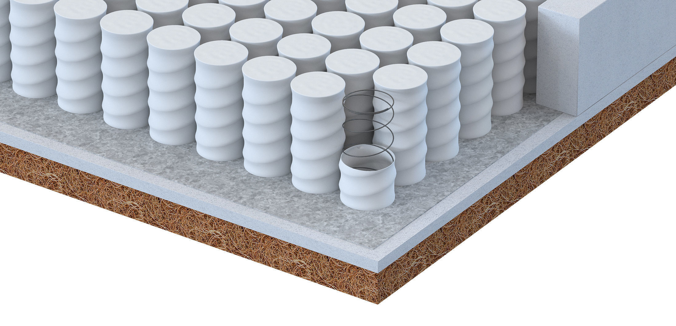 Mattress section 4 3D model_3