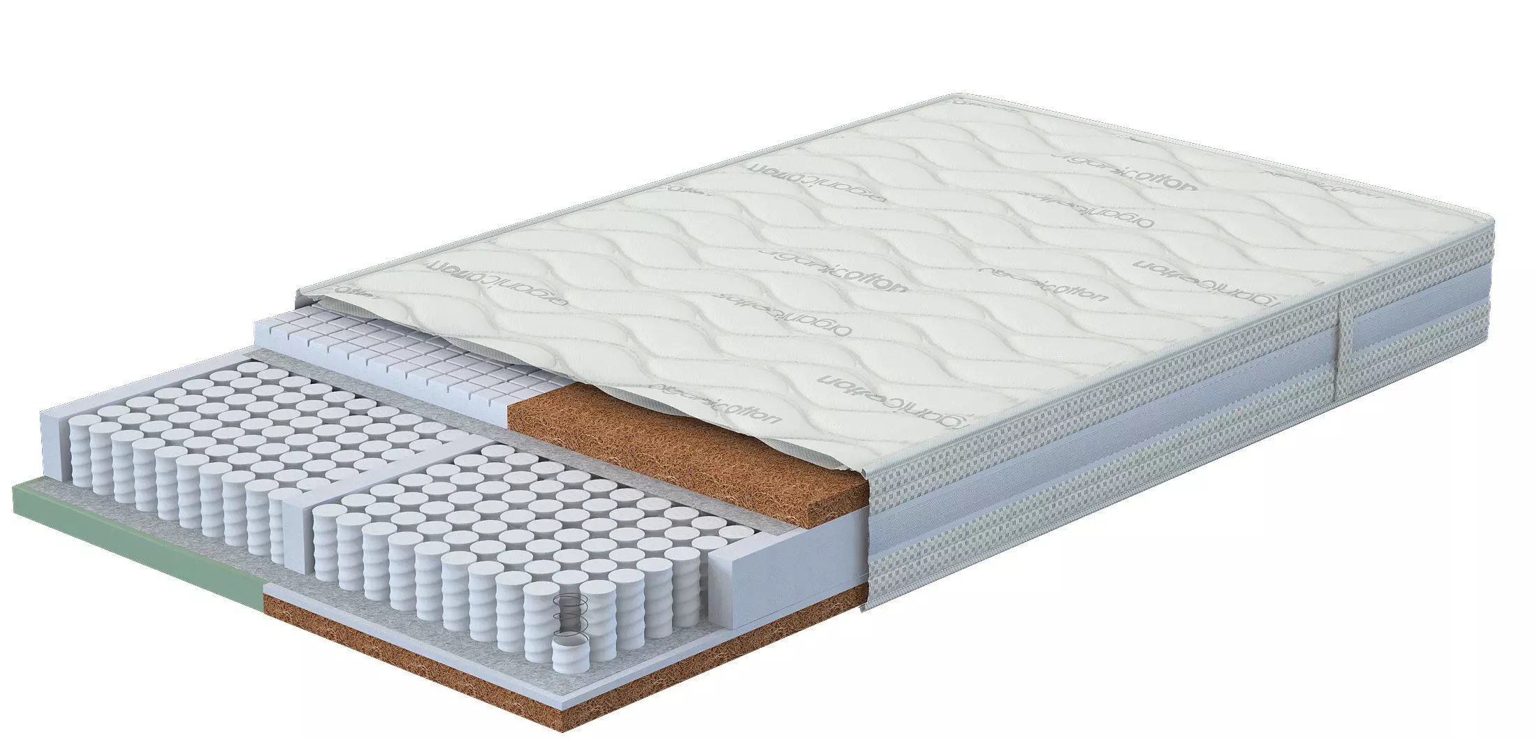 Mattress section 4 3D model_0