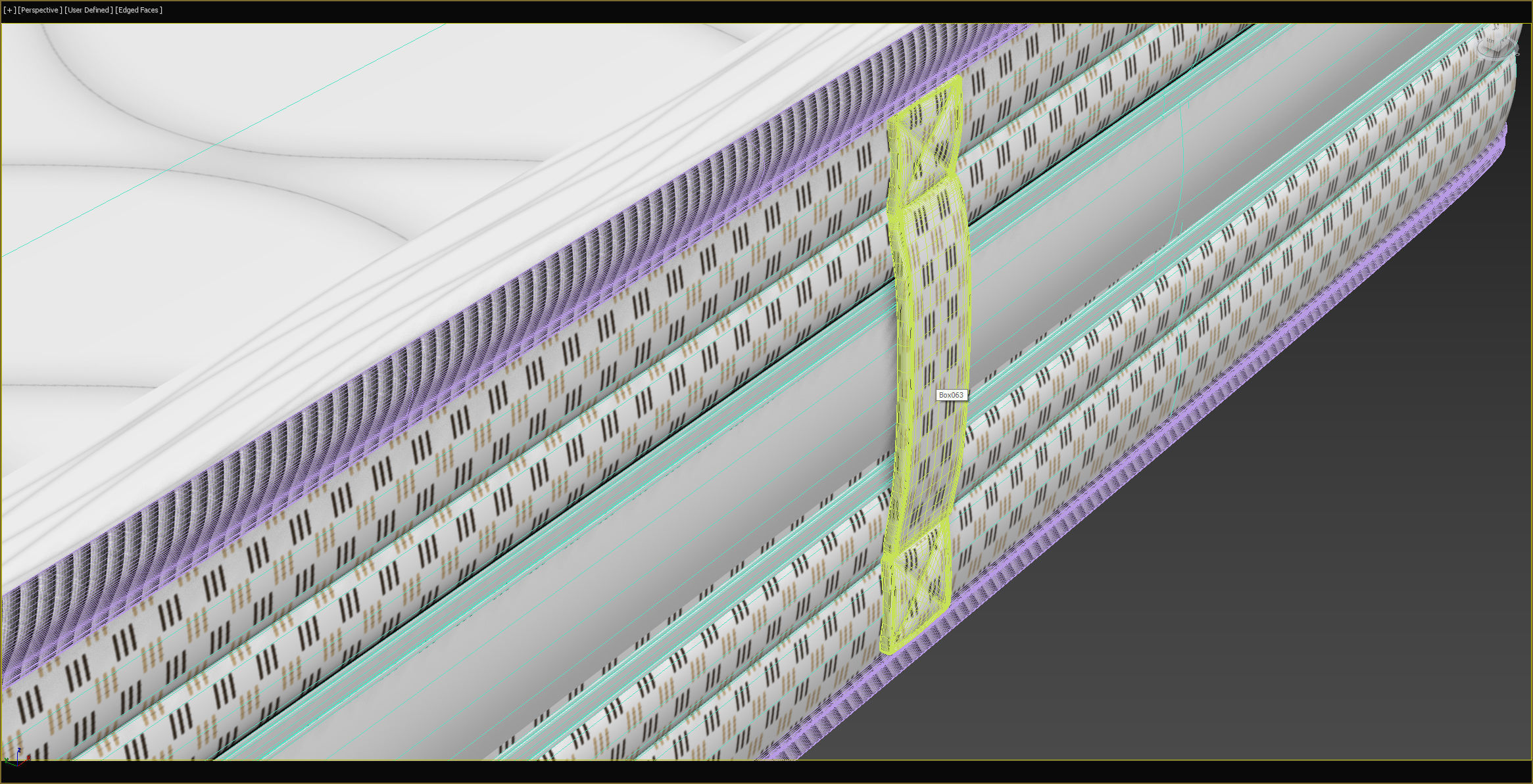 Mattress section 4 3D model_13