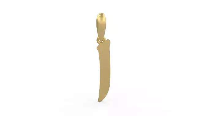 Initial Letters Pendant Karasha I 3D print model