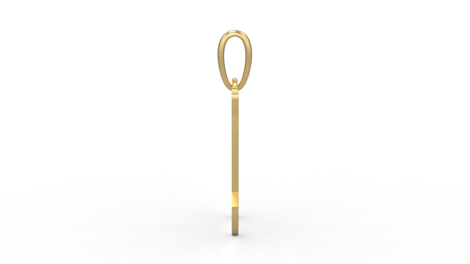 Initial Letters Pendant Karasha N 3D print model_2