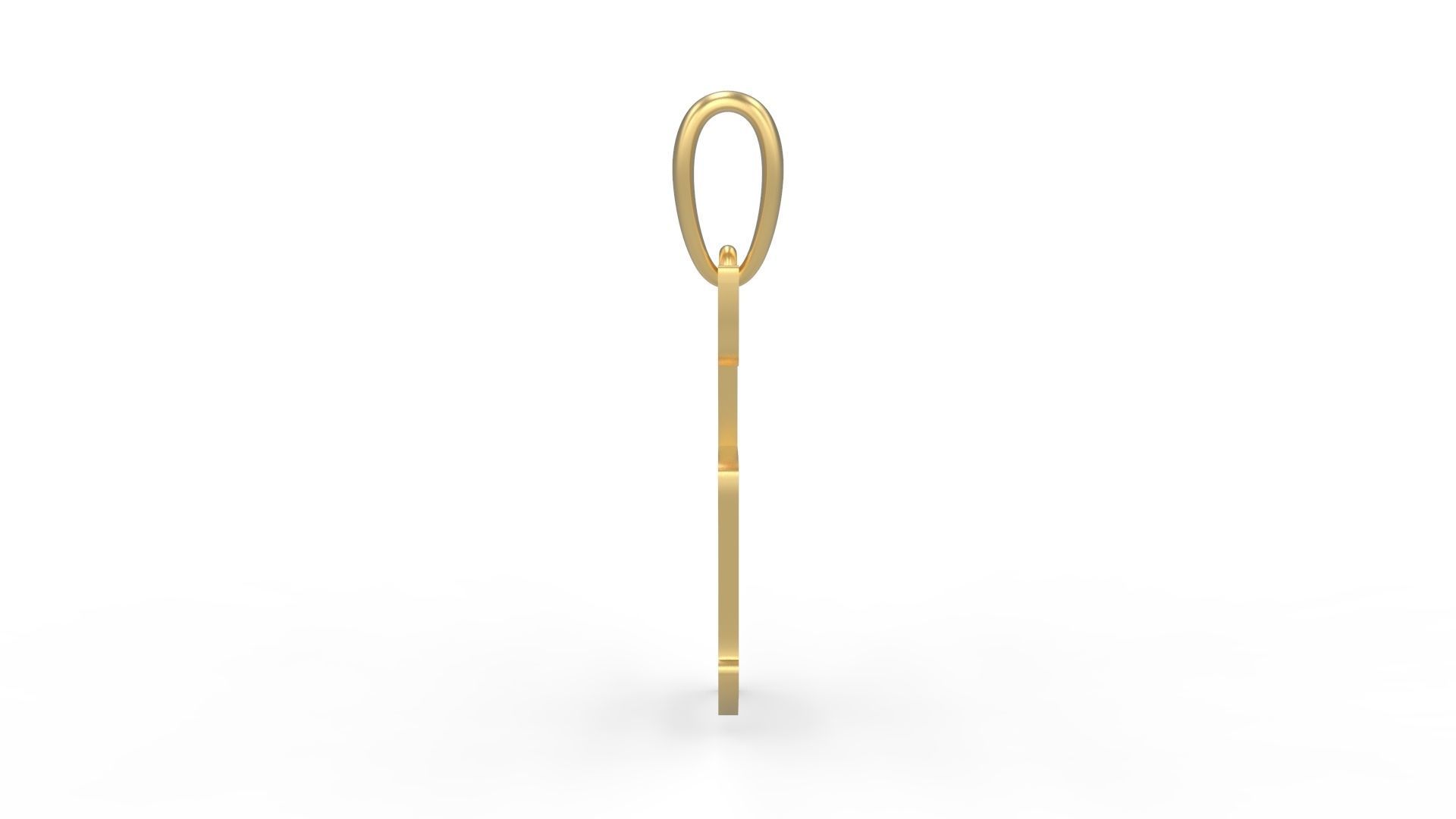 Initial Letters Pendant Karasha S 3D print model_2