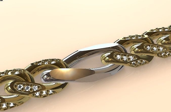 chain setting and clasp setting 3D print model