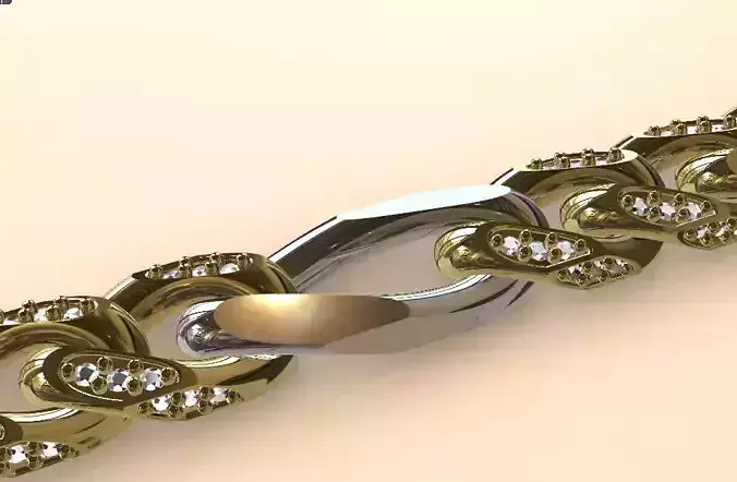 chain setting and clasp setting