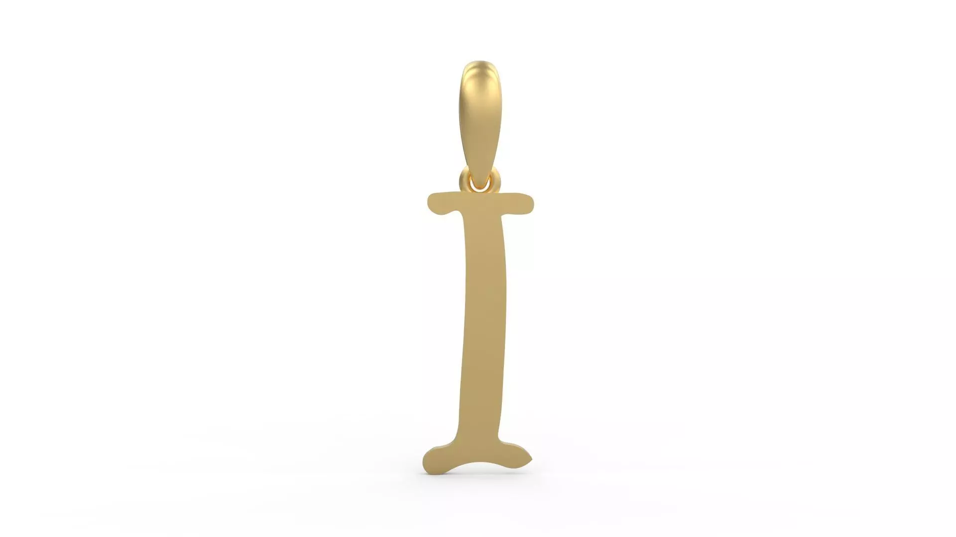 Initial Letters Pendant KINGDOMSTORIA I 3D print model_0