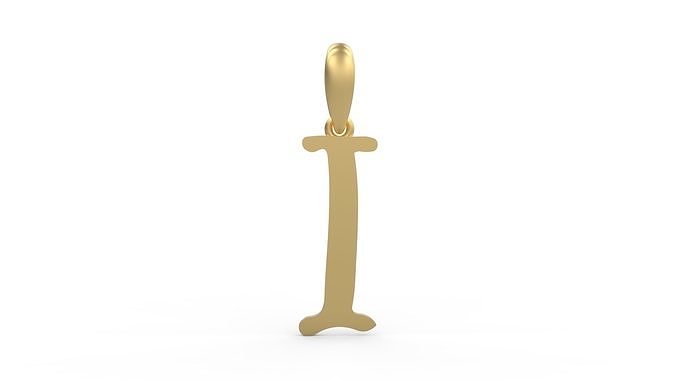 Initial Letters Pendant KINGDOMSTORIA I 3D print model
