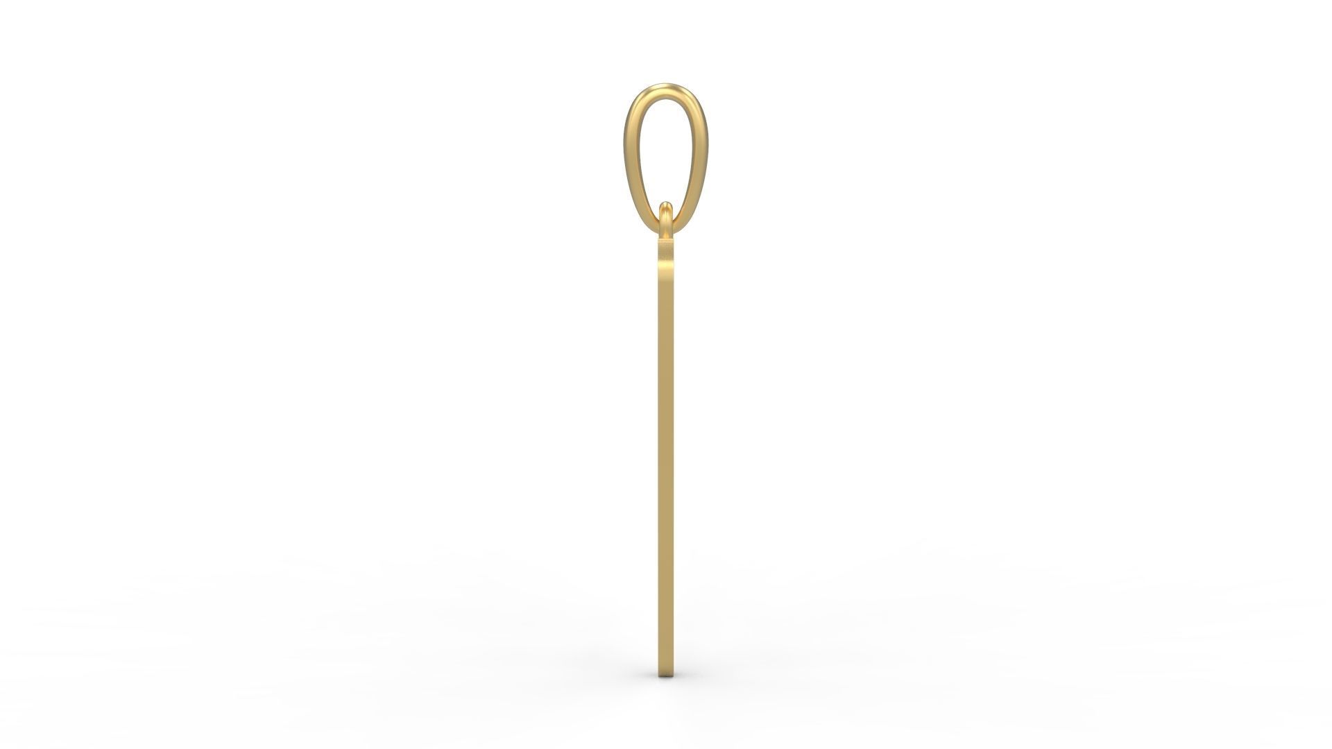 Initial Letters Pendant KINGDOMSTORIA N 3D print model_2