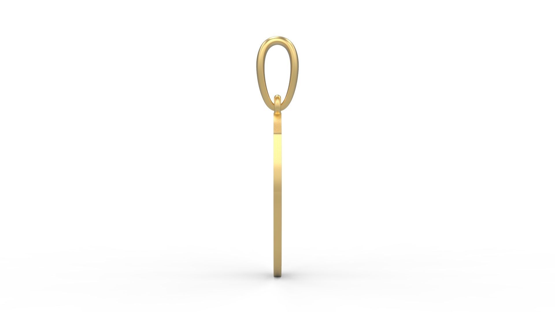 Initial Letters Pendant KINGDOMSTORIA O 3D print model_2