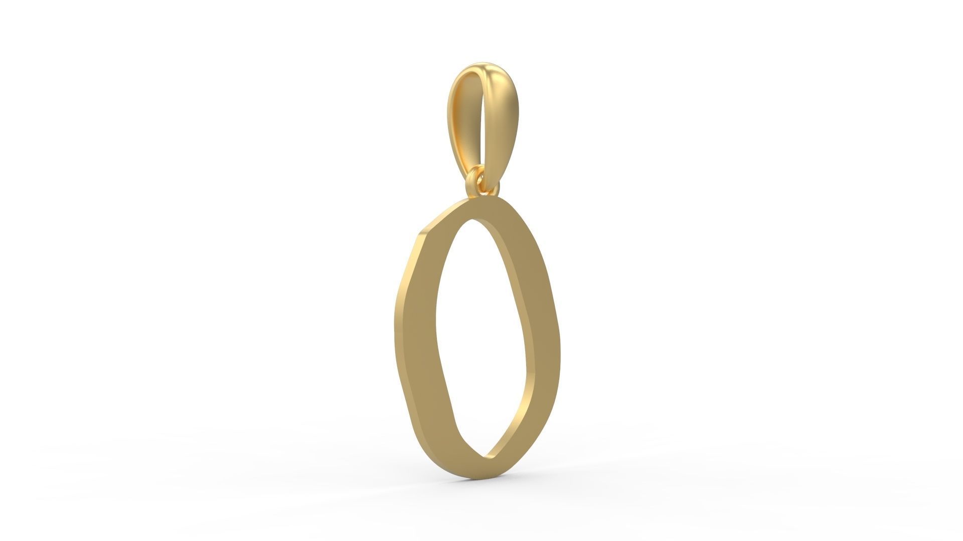 Initial Letters Pendant KINGDOMSTORIA O 3D print model_3