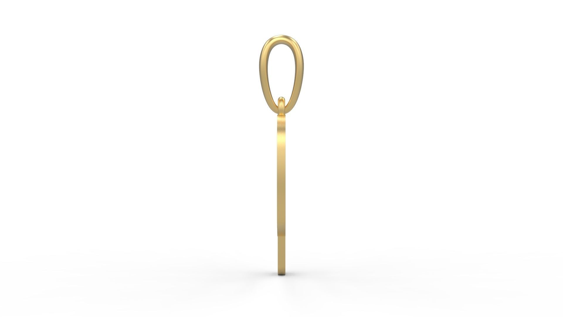 Initial Letters Pendant KINGDOMSTORIA P 3D print model_2