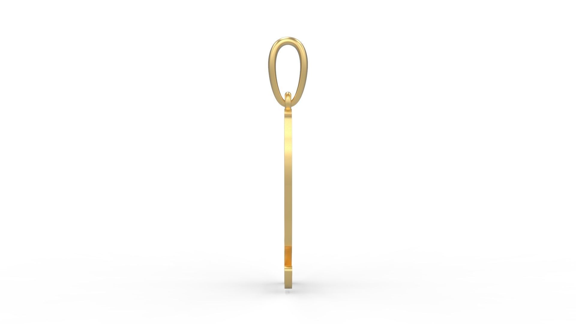 Initial Letters Pendant KINGDOMSTORIA Q 3D print model_2