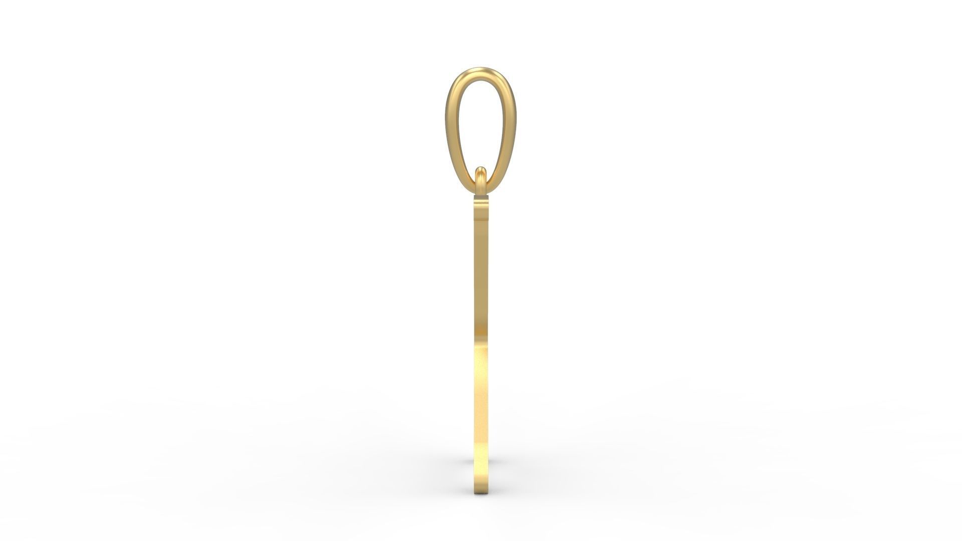 Initial Letters Pendant KINGDOMSTORIA X 3D print model_2