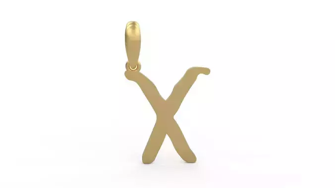 Initial Letters Pendant KINGDOMSTORIA X