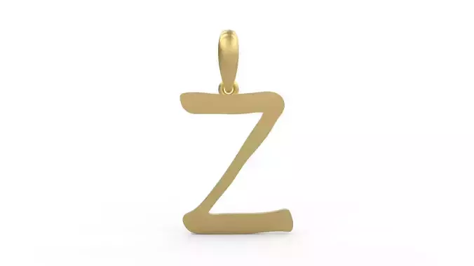 Initial Letters Pendant KINGDOMSTORIA Z
