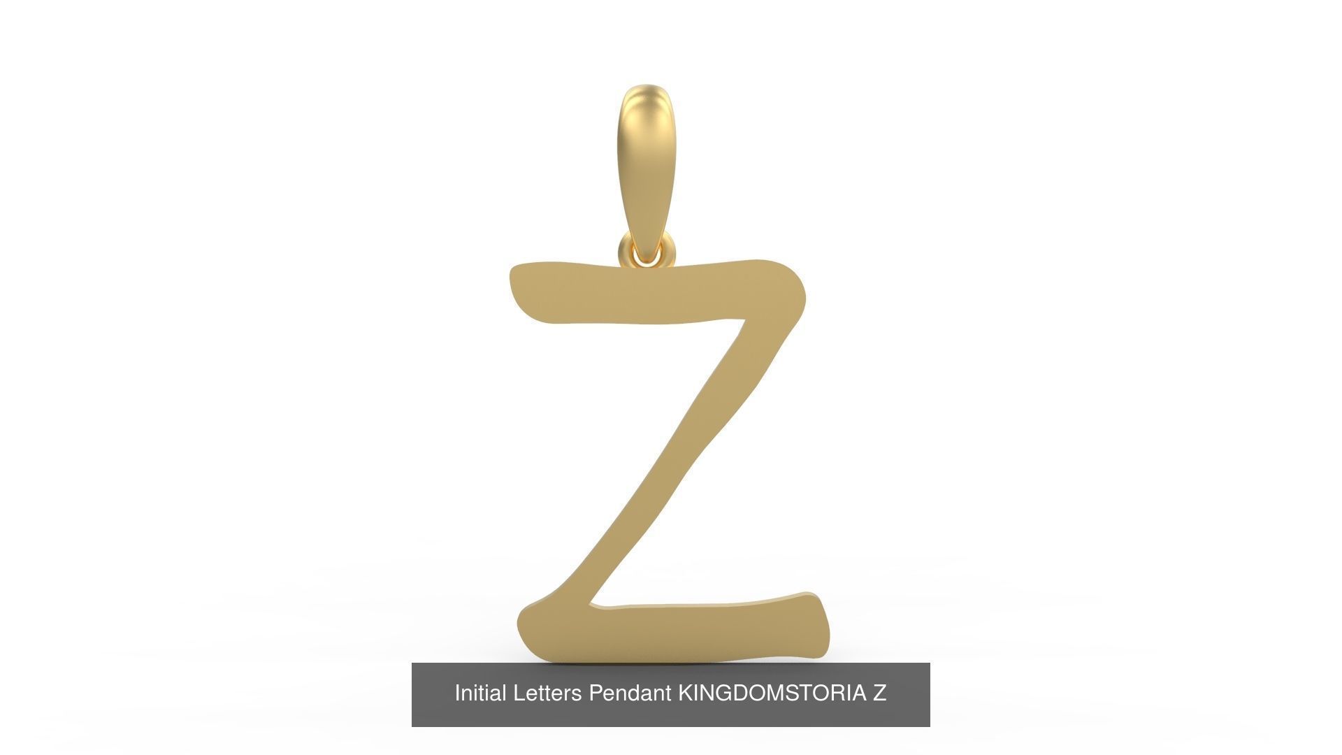 Initial Letters Pendant Alphabets KINGDOMSTORIA 3D Model Collection_28