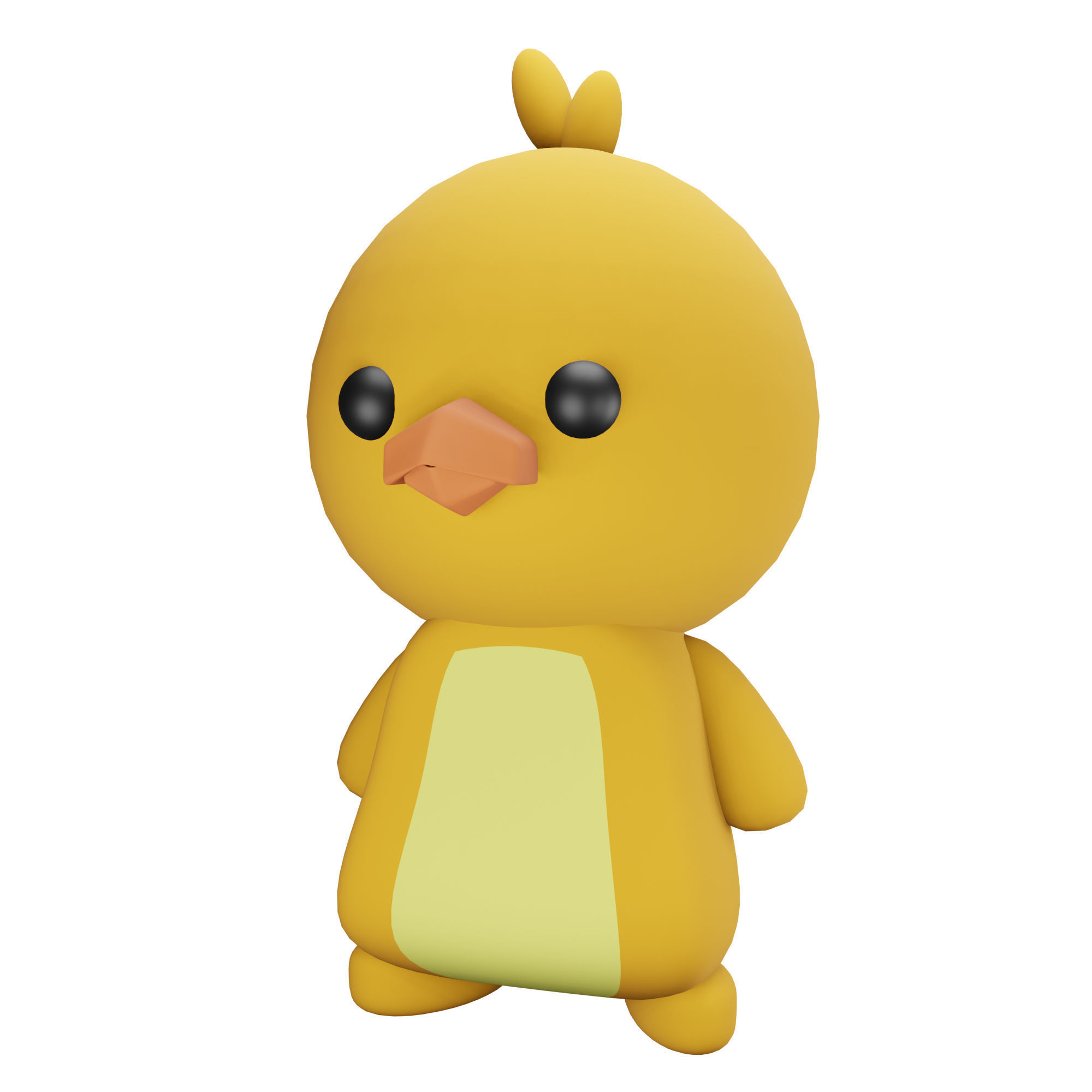 Various Pet Icon Pack 3D Model Low-poly 3D model_3