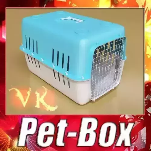 Pet Carrier High Detailed 3D model