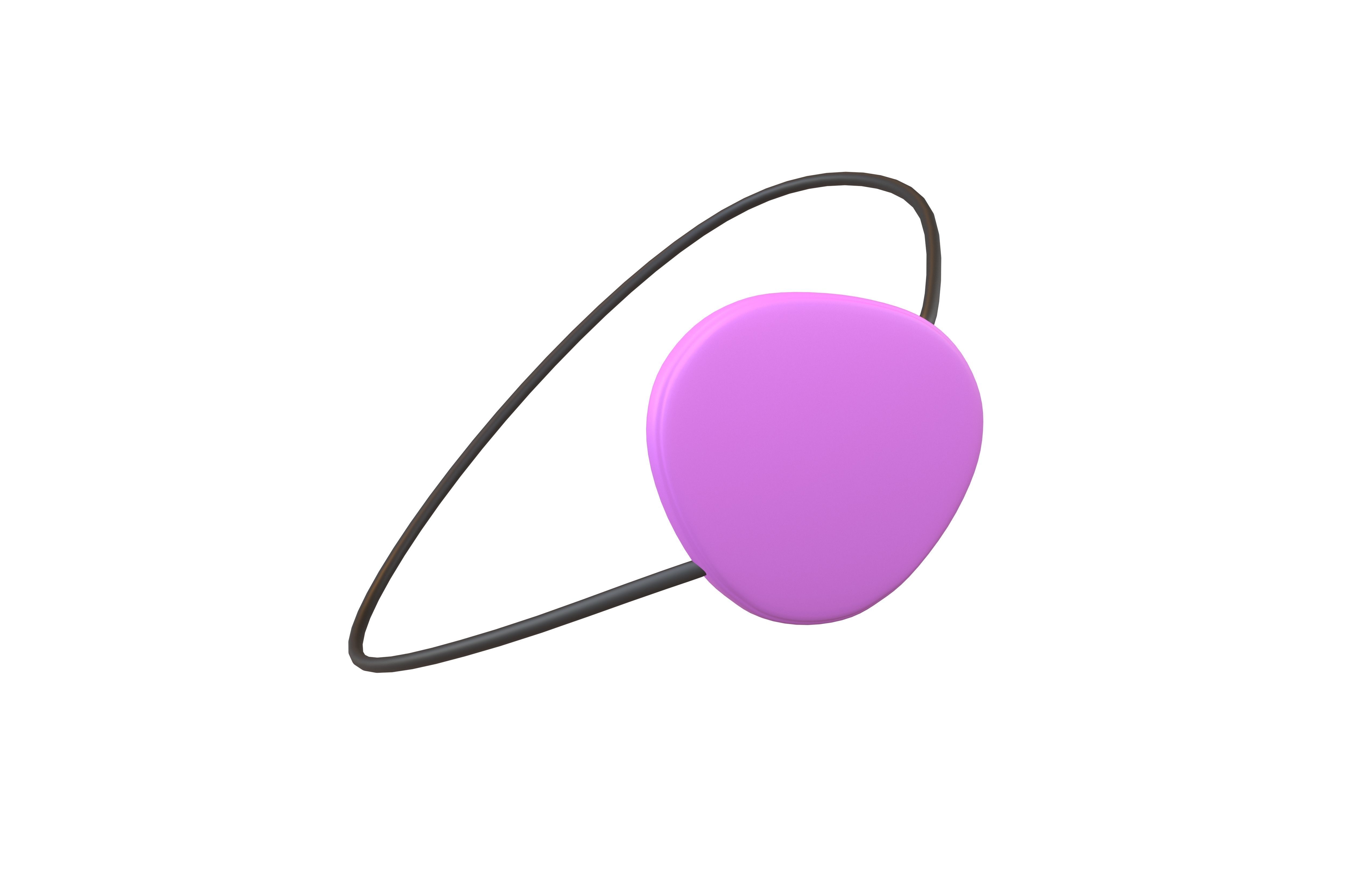 Eye Patch v2 007 Low-poly 3D model_3