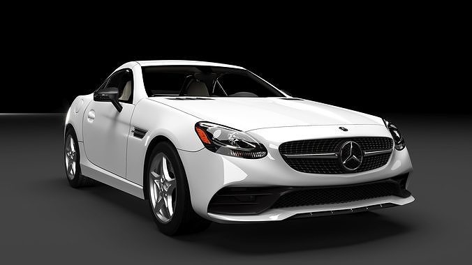 Mercedes SLC 300 Free 3D model