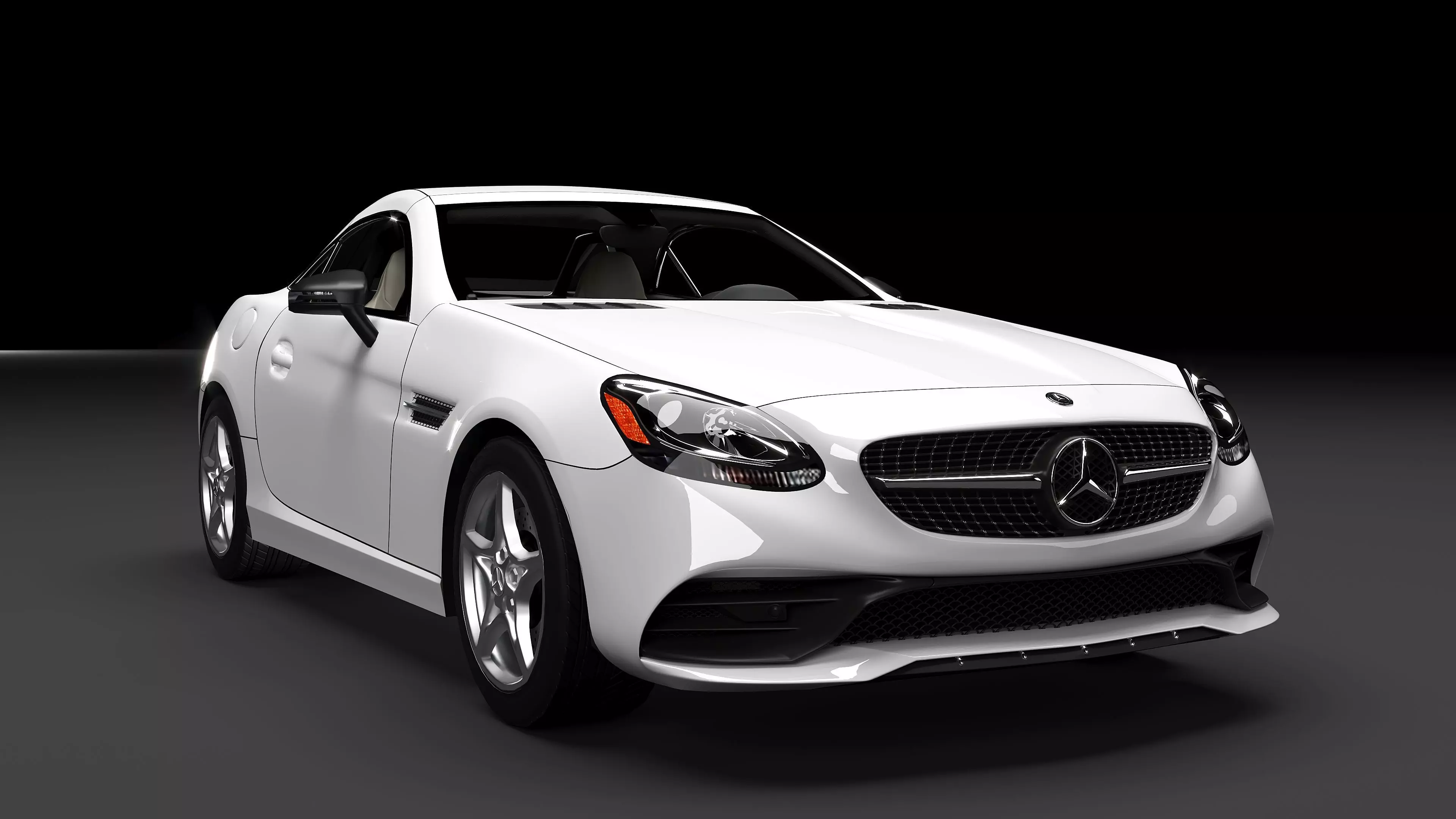 Mercedes SLC 300 Free 3D model