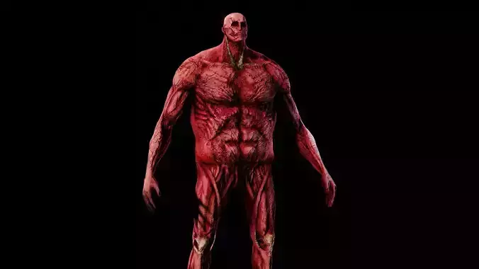 Titan Realistic human 3D model