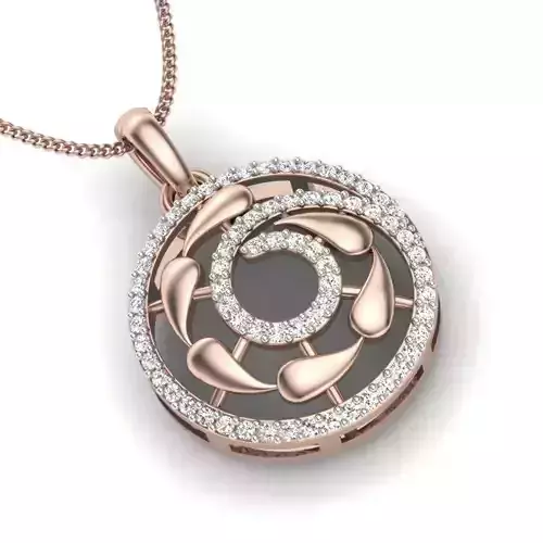 Women diamond pendant
