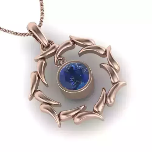 3D Women Pendant  3D print model