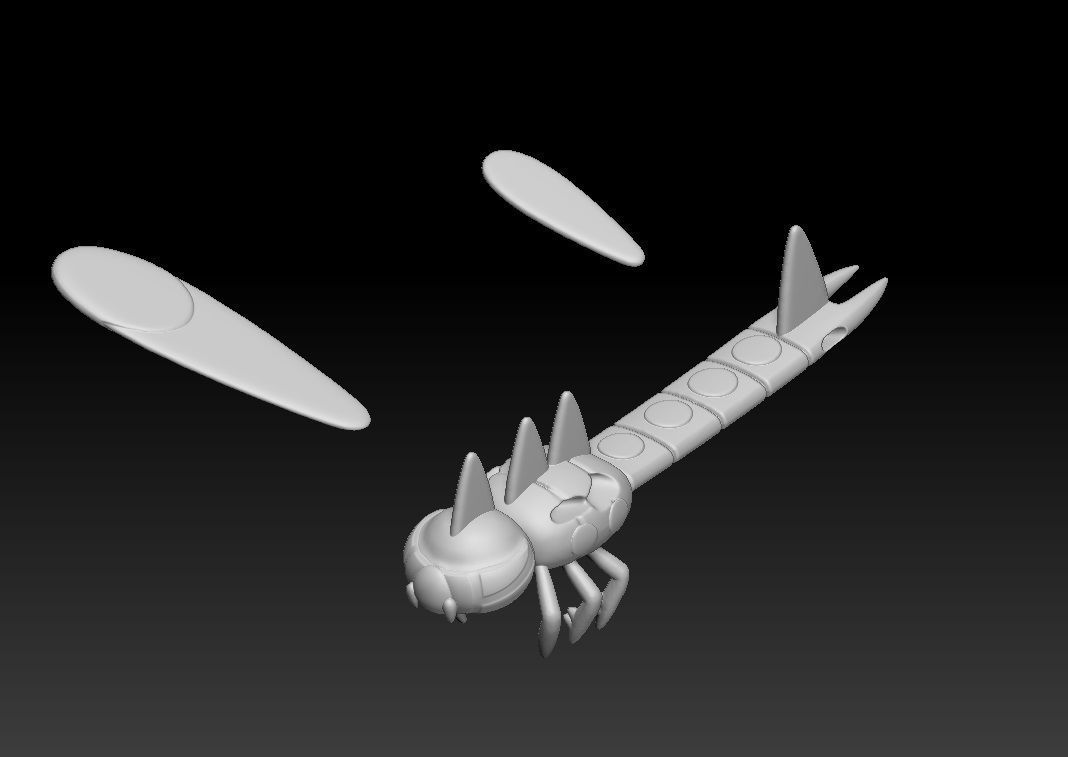 Pokemon Yanma Yanmega 3D print model_4